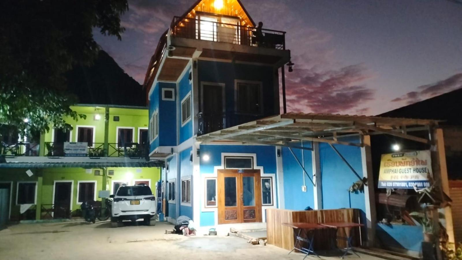 Amphai Guest House Nongkhiaw Dış mekan fotoğraf