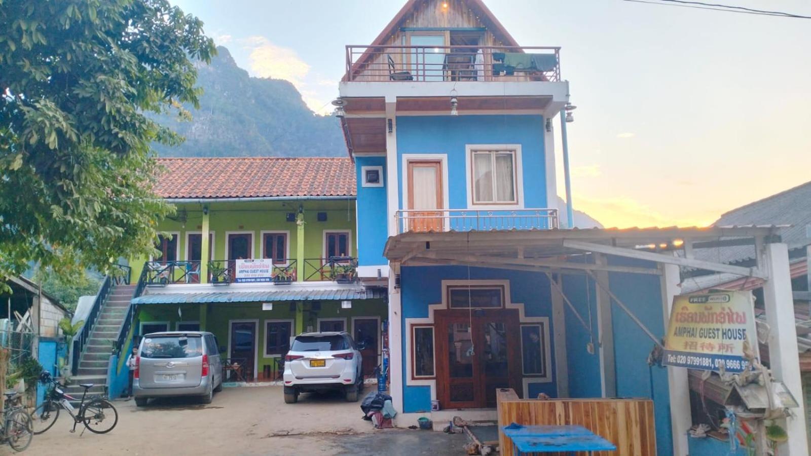 Amphai Guest House Nongkhiaw Dış mekan fotoğraf